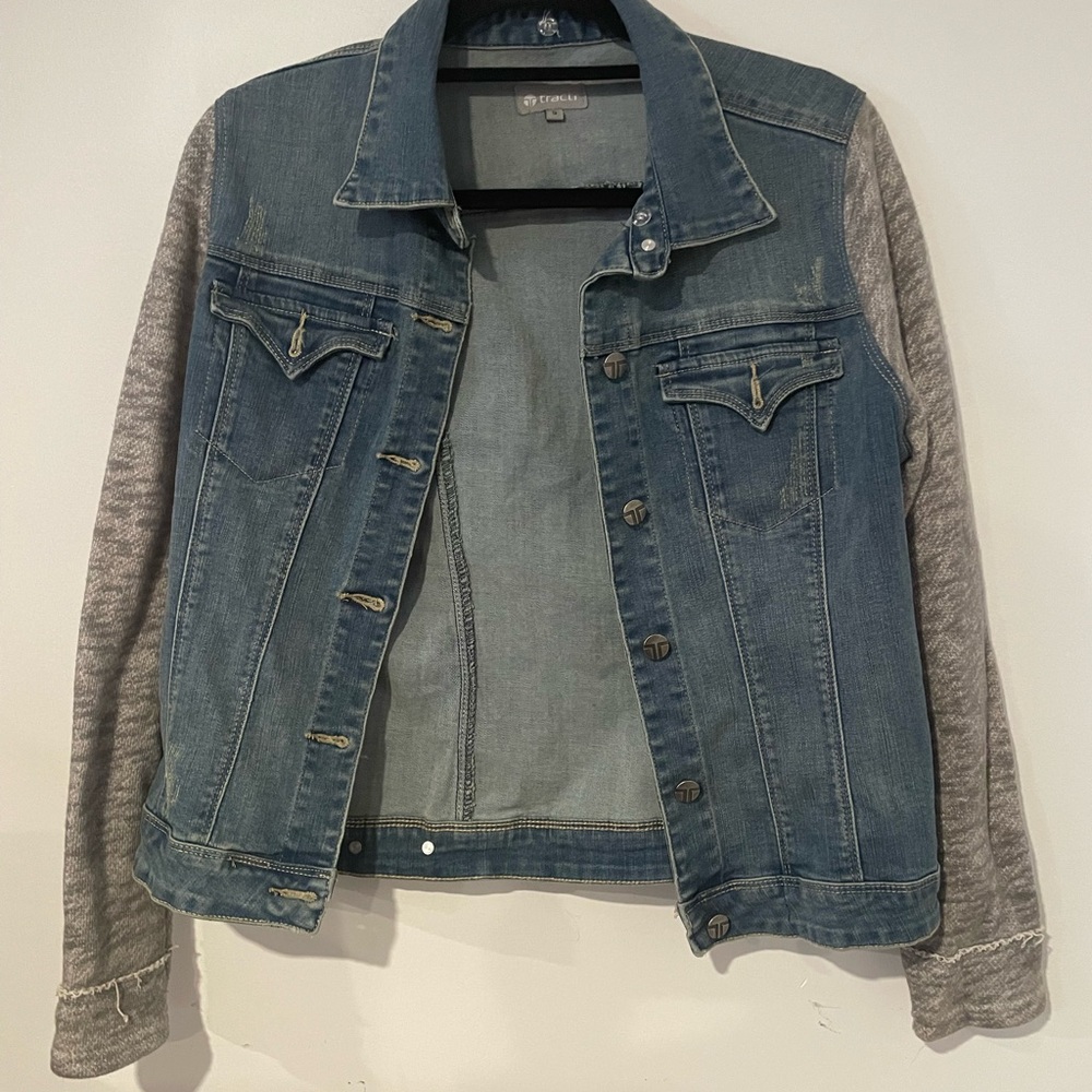 Tractr Light Blue Denim Jacket